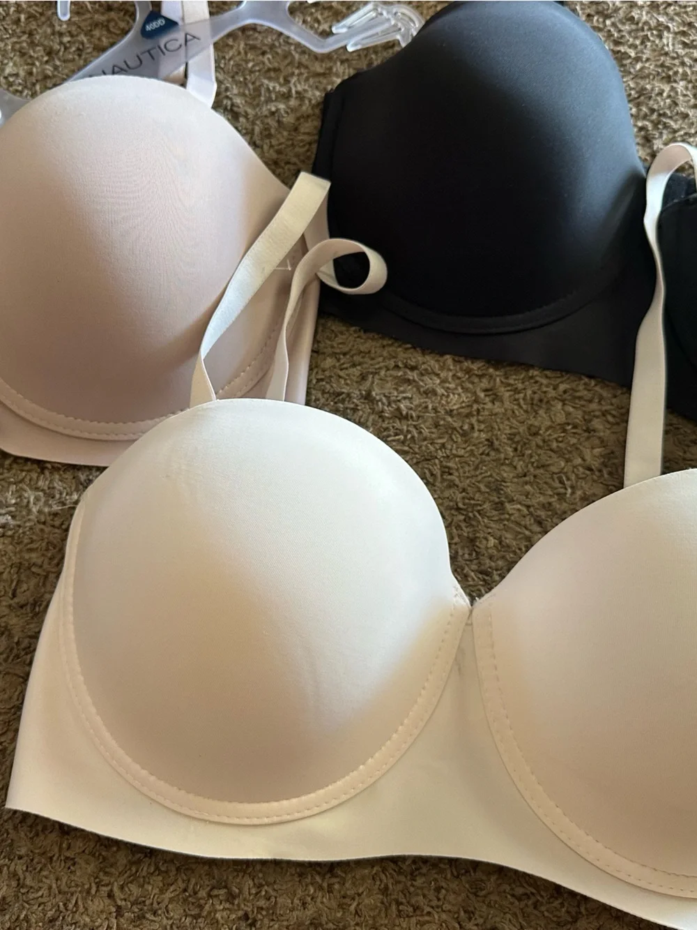 Set of 3 NAUTICA Underwire Bras - Size 40DD - NEW